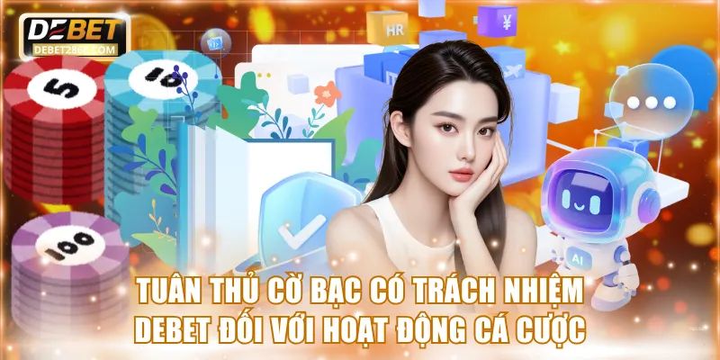Tuân thủ cờ bạc có trách nhiệm Debet đối với hoạt động cá cược